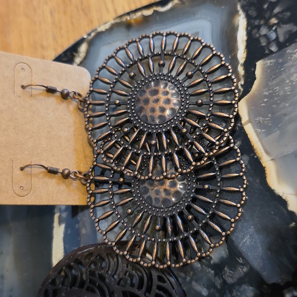 Boho Earring Set Of 3 - Picture 3 of 4